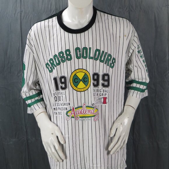 Vintage Graphic T-shirt - Cross Colours 1999 - Men's 2XL - Picture 4 of 12